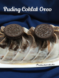 Foto resep Puding Coklat Oreo