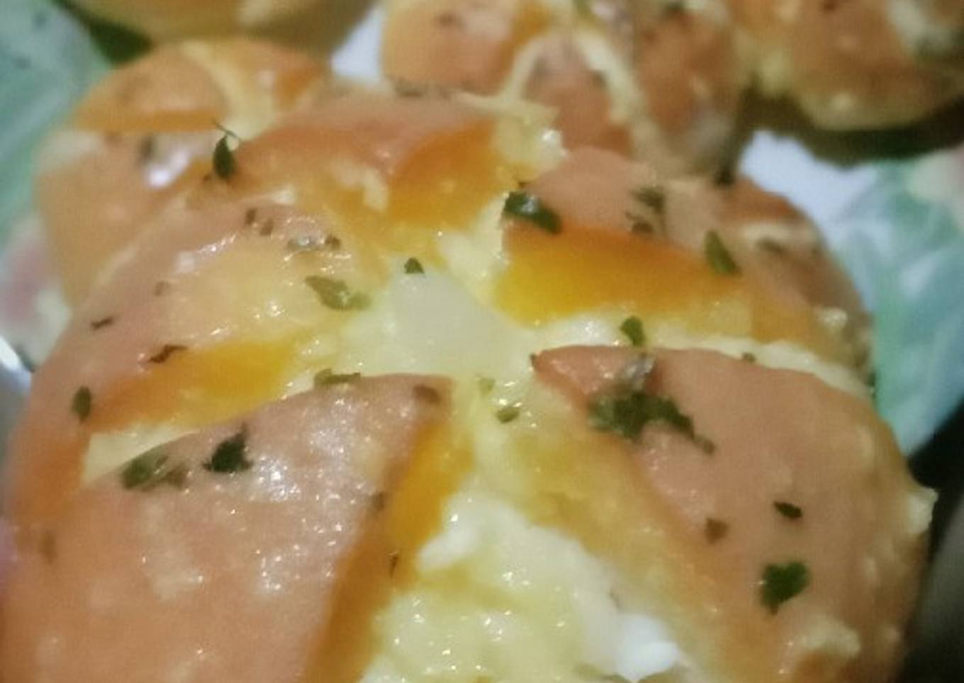 Korean Garlic Cheese Bread