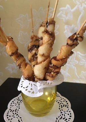 صورة لوصفة اعواد السينابون المقلي 👍