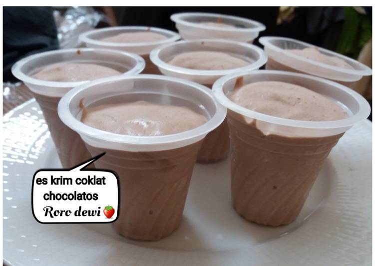 9 Resep: Es krim coklat chocolatos yang Bisa Manjain Lidah!
