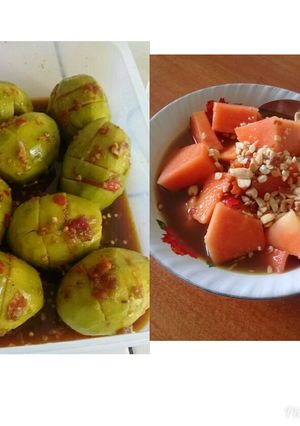 Foto resep Rujak kuah