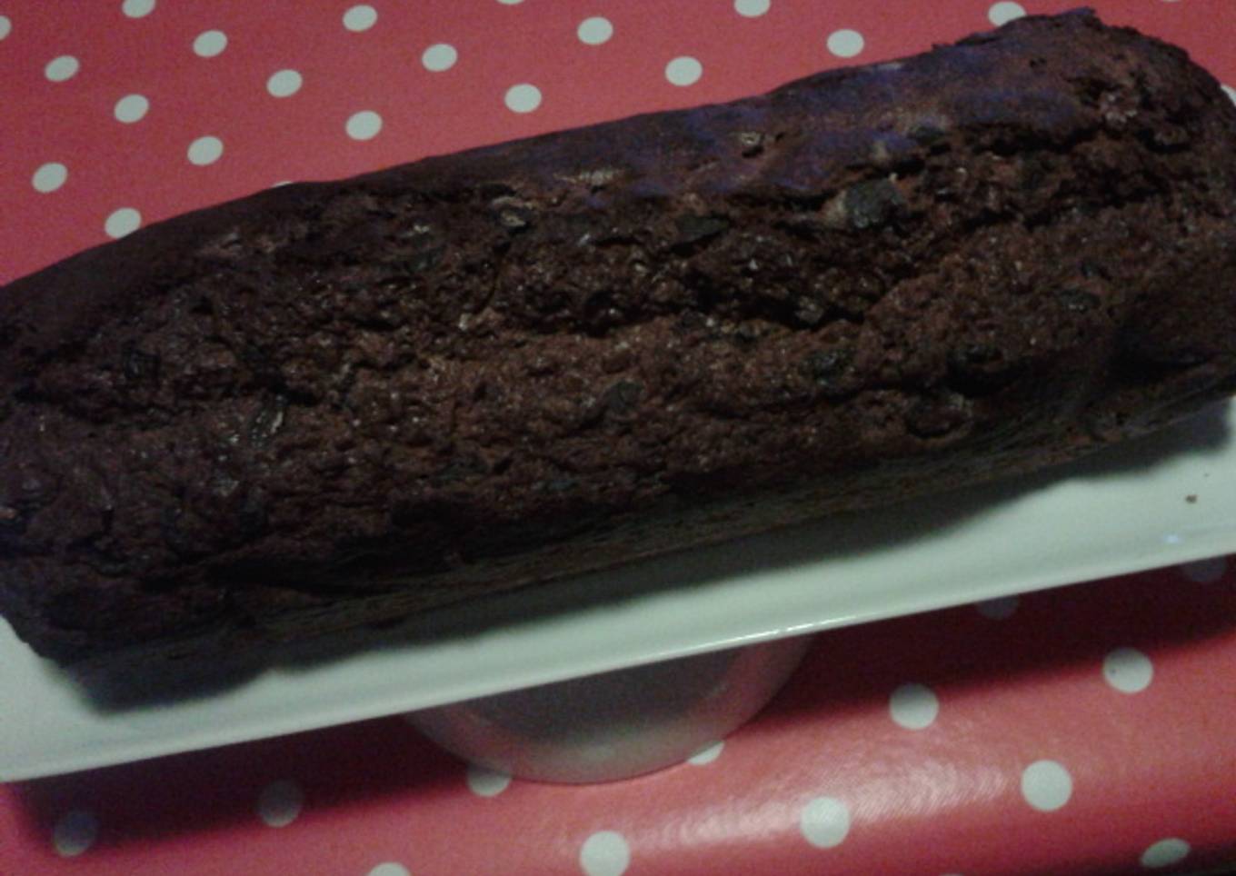 Cake au cacao et au chocolat