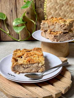 Foto resep Pudding Roti Tawar Milktea (panggang)