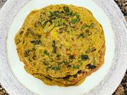 A picture of besan wrap