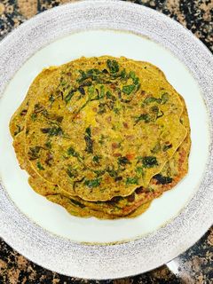 A picture of Low carb veggie wrap.
