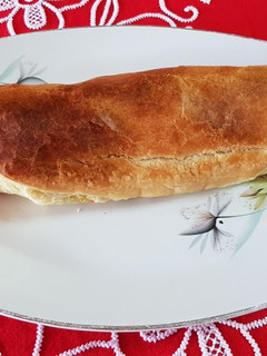 Una foto de Hojaldre de queso y olivas