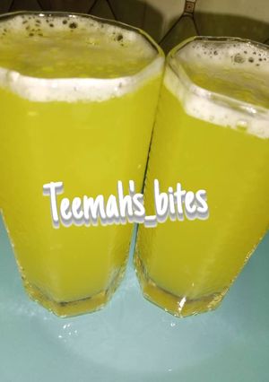 A picture of Cucumber drink.