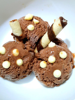 Foto resep 019. Es Krim Coklat Milo