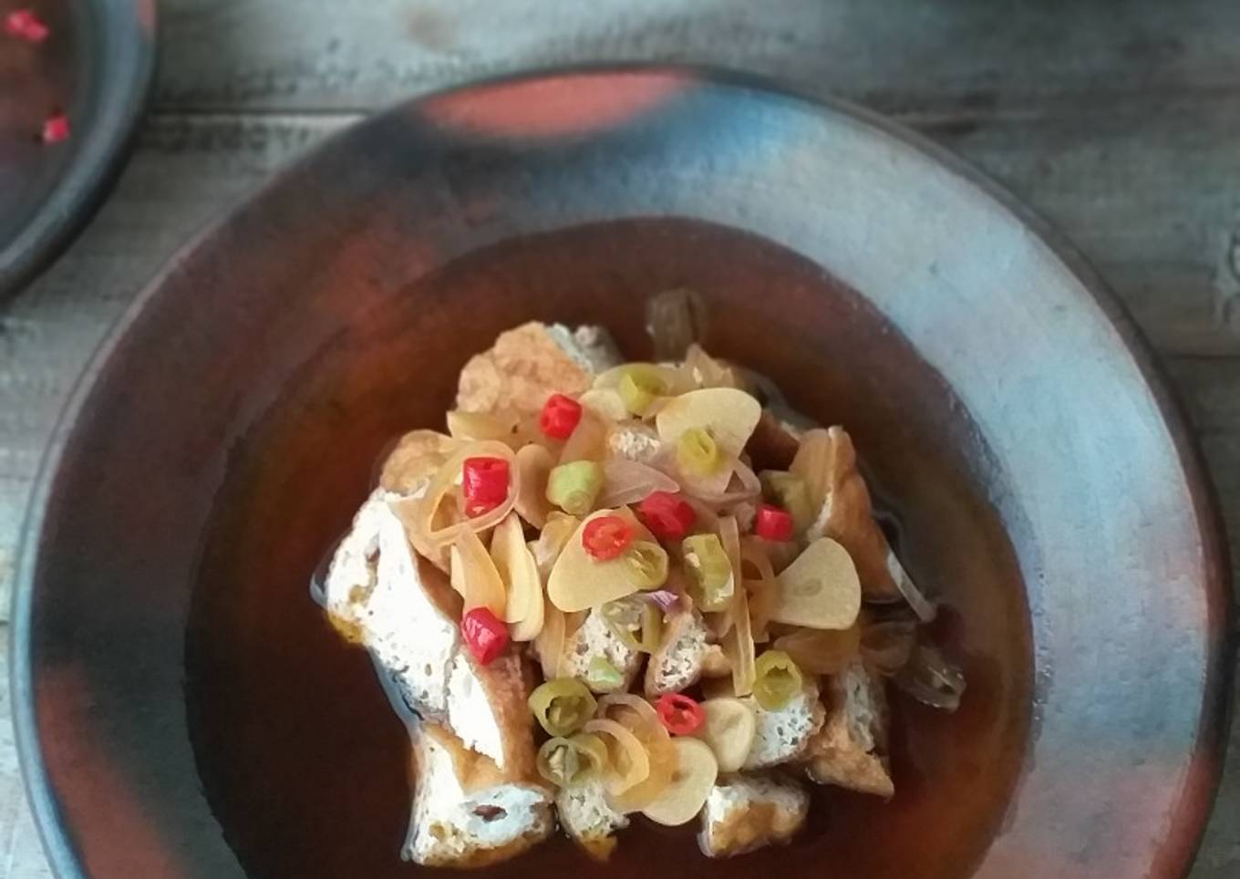 Tahu Gejrot Khas Cirebon