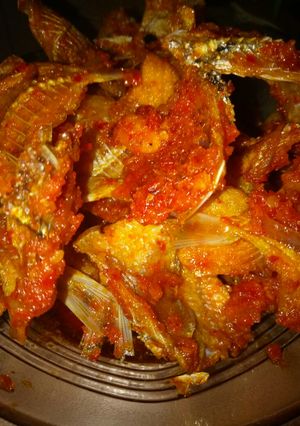 Foto resep Balado ikan asin