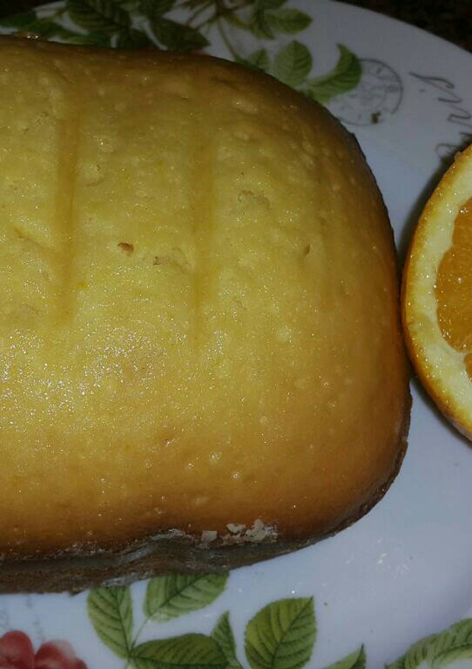 Una foto de Torta de naranja para panificadora
