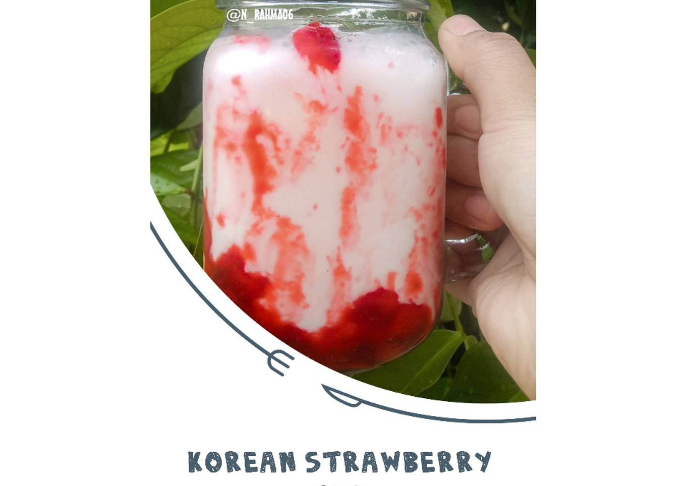 Korean Strawberry Milk