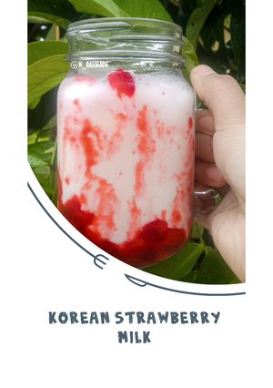 Foto resep Korean Strawberry Milk