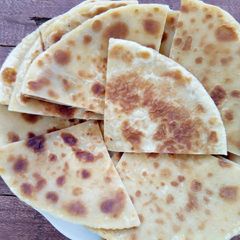 A picture of Carrots chapati.