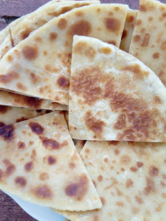 A picture of Carrots chapati.