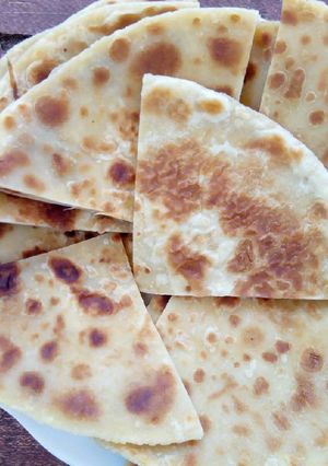 A picture of Carrots chapati.