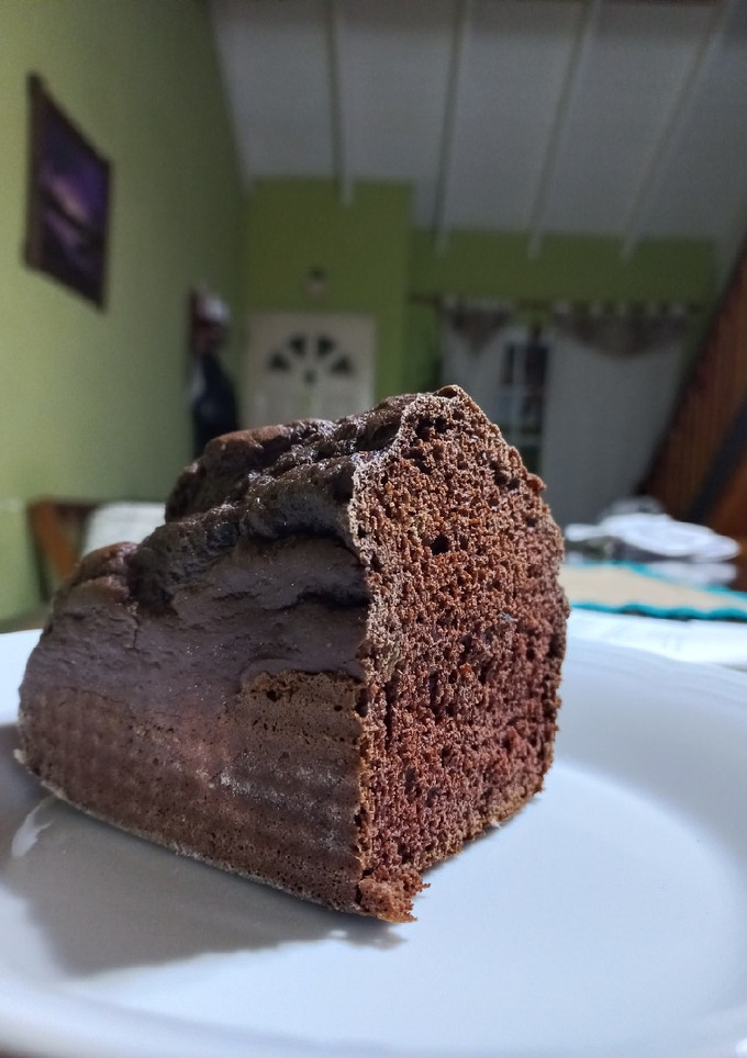 Una foto de Budín de avena y cacao