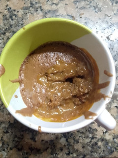 Una foto de Bizcochuelo de chocolate en taza