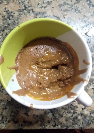 Una foto de Bizcochuelo de chocolate en taza