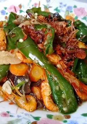 Foto resep Udang Wortel Cabe Ijo #BikinRamadanBerkesan