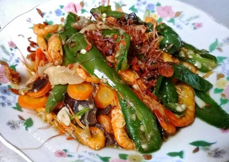 Cara Gampang Membuat Udang Wortel Cabe Ijo #BikinRamadanBerkesan Anti Gagal