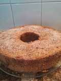 Budín de naranja relleno con mermelada de frutillas casera 🍓🍊