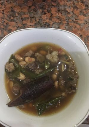 Foto resep Sayur kacang merah(angeun kacang)