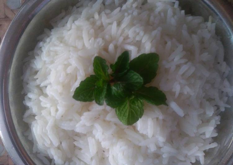 Easiest Way to Make Homemade Boiled Rice