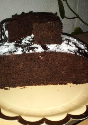 Una foto de Torta húmeda Nesquik