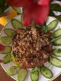 Stir-Fried Pork Belly with Lemongrass and Chili