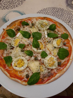 Una foto de Mi pizza con base de durum