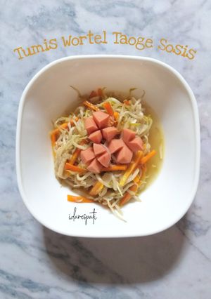 Foto resep Cah Tauge Wortel Jamur