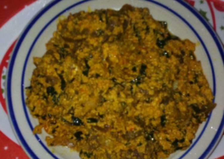 Recipe of Any-night-of-the-week Egusi soup | So Delicious Food Recipe From My Kitchen