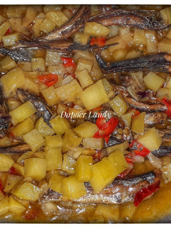 Foto resep Tumis Ikan Asin dan Kentang