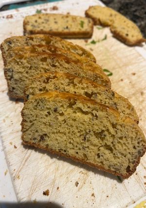 Una foto de Pan de harina de garbanzos