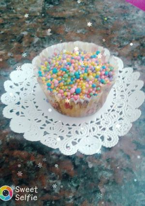 Una foto de Muffin de coco