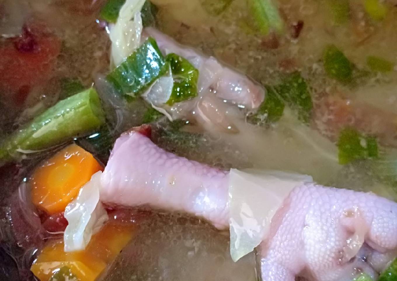 Sop ceker ayam