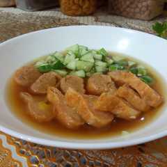 A picture of Pempek Lenjer Udang.
