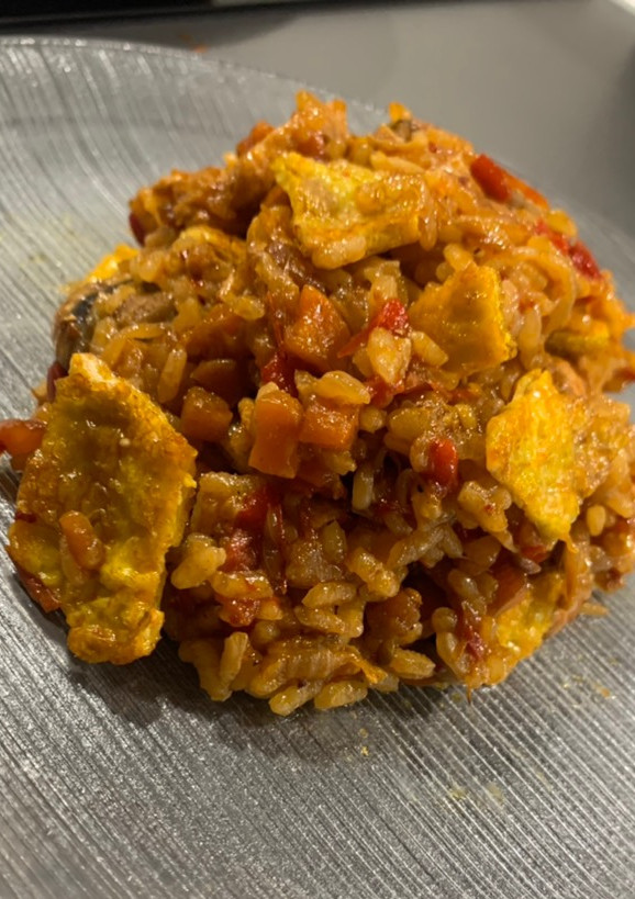 Una foto de Arroz Oriental