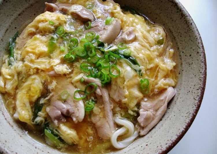 Recipe of Quick ‘Oyako’ Udon