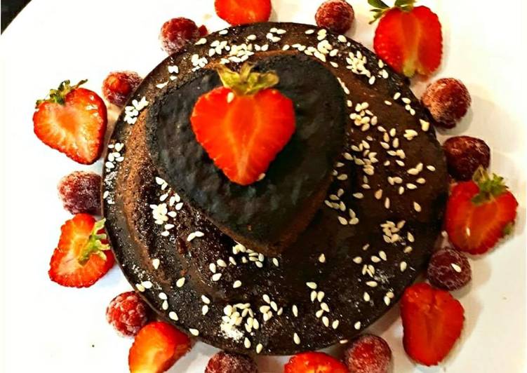 Recipe of Quick Chocolaty Buckwheat Cake