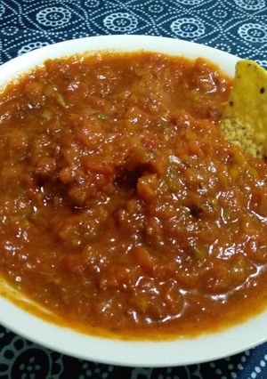 Una foto de Salsa Chunky