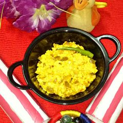 A picture of Paneer burji.
