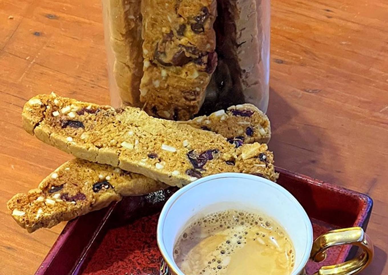 Cranberry and Almond Biscotti