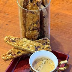 A picture of Cranberry and Almond Biscotti.