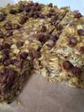 Low Carb Banana Chocolate-chip and Oatmeal Bars | โอ๊ตบาร์กล้วยช็อกชิพ ❌เนย