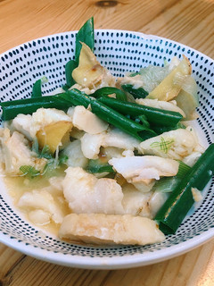 A picture of Scallion Ginger Fish.
