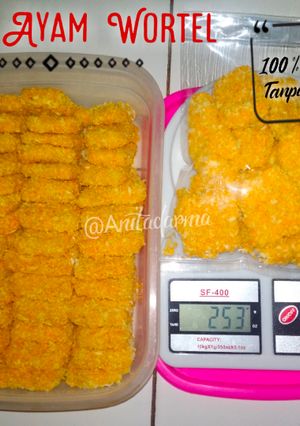 Foto resep Nugget Ayam Wortel