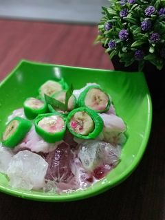 Foto resep Es pisang ijo