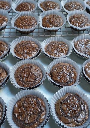 Foto resep Brownies Cookies In Cup